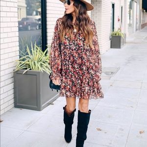 VICI Prunella Floral Baby Doll Dress